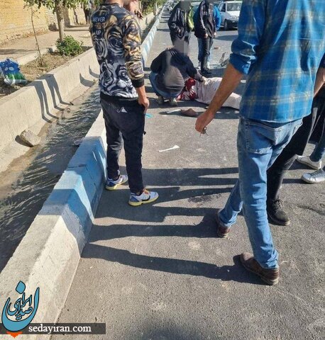 ضرب و شتم یک روحانی در کرج / عکس
