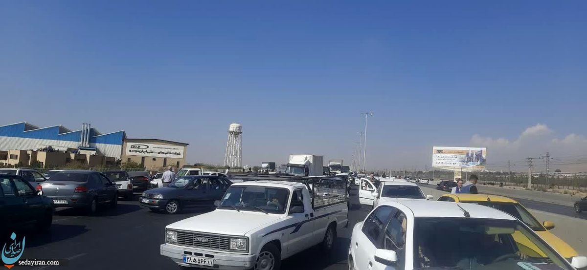 جان باختن 2 نفر در ناآرامی های آزاد راه کرج - قزوین تعدادی مجروج شدند