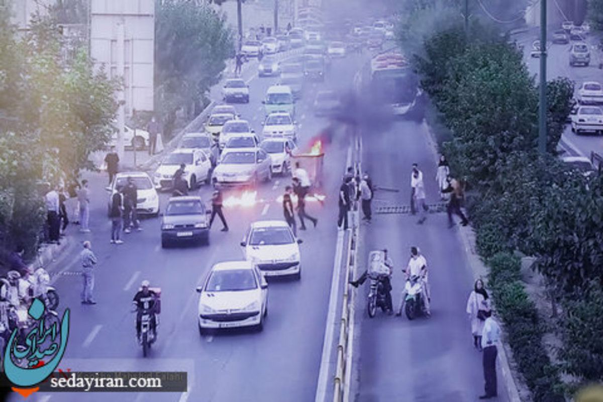 (تصاویر) برگزاری دادگاه ۳ اغتشاشگر بزرگراه اشرفی اصفهانی را بسته بودند