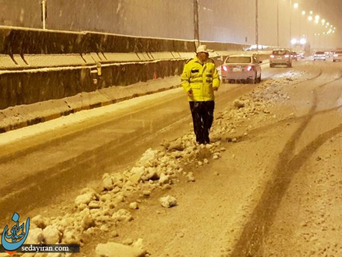برف شدید در 9 استان کشور آخرین وضعیت جوی محور های مواصلاتی
