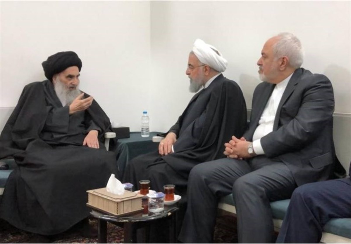 نظر آیت الله العظمی سیستانی درباره اتفاقات اخیر ایران در جریان اوضاع هستم