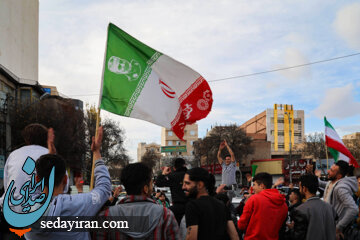 (تصاویر) شادی مردم اردبیل پس از پیروزی تیم ملی ایران