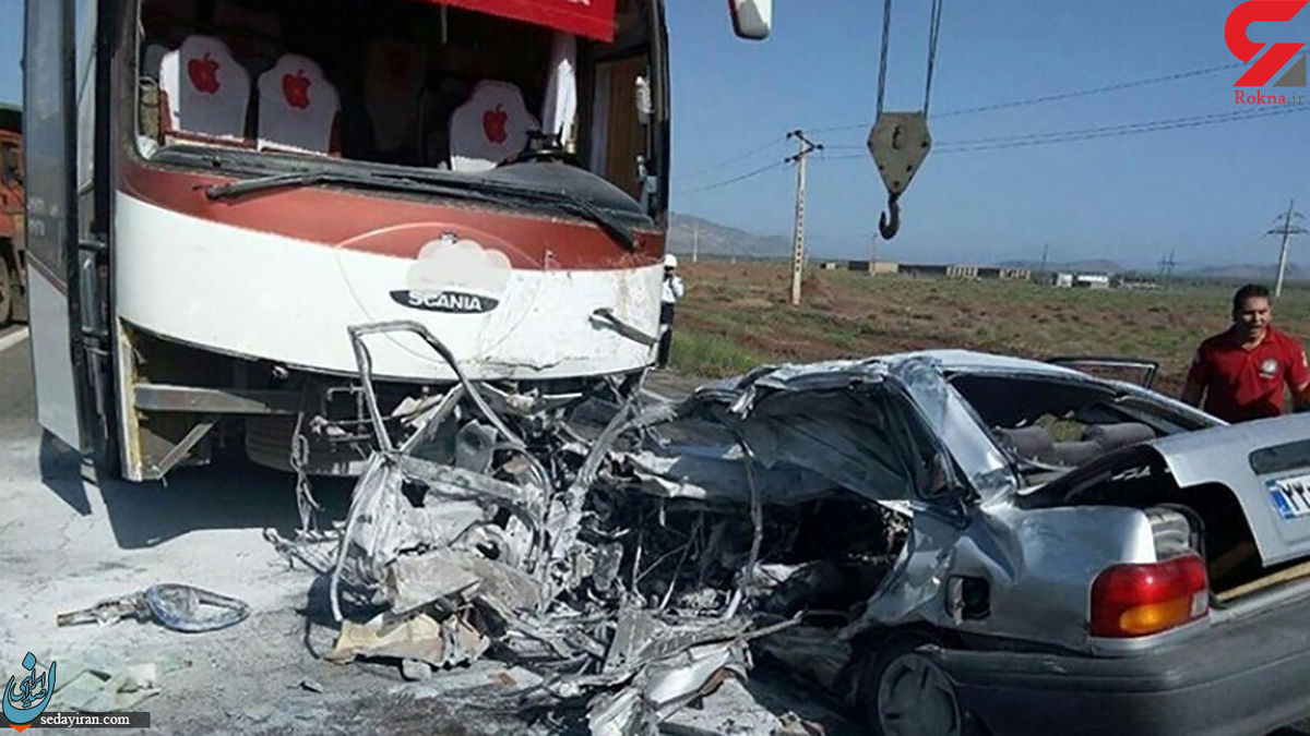 تصادف خونین اتوبوس مسافربری در جاده بجنورد آخرین وضعیت مسافران