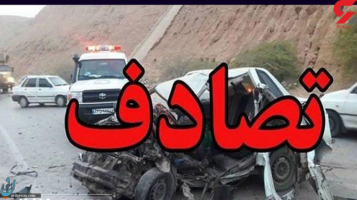 تصادف وحشتناک 2 نیسان در محور چایپاره -پلدشت 3 نفر زنده زنده سوختند