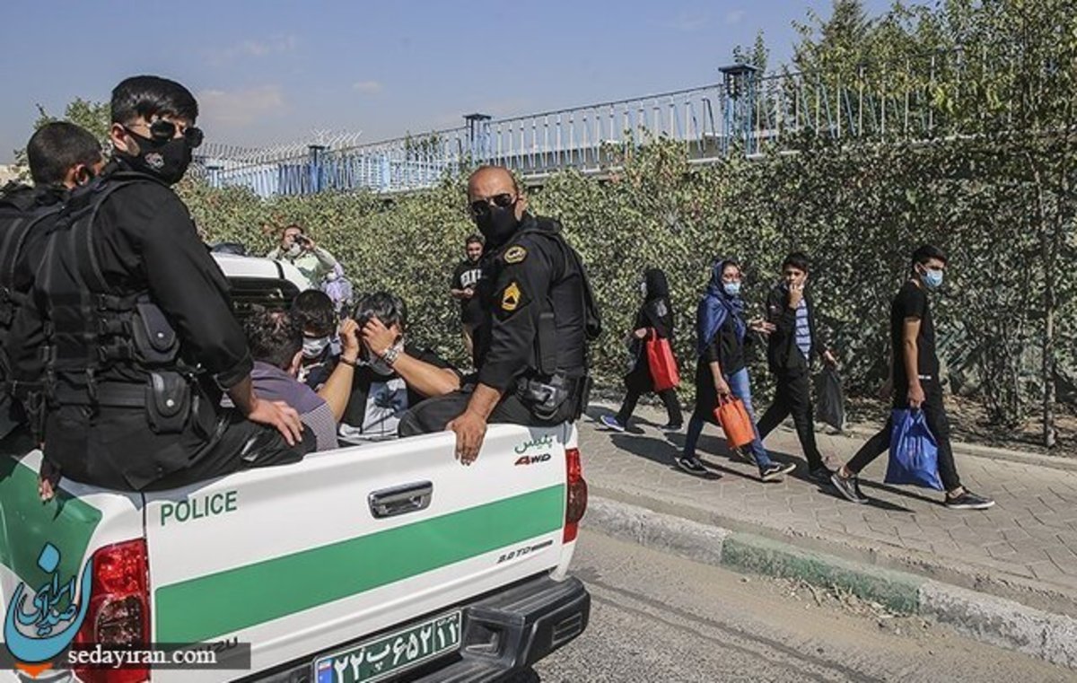 برخورد پلیس با هنجارشکنان در مراکز تفرجگاهی ملایر