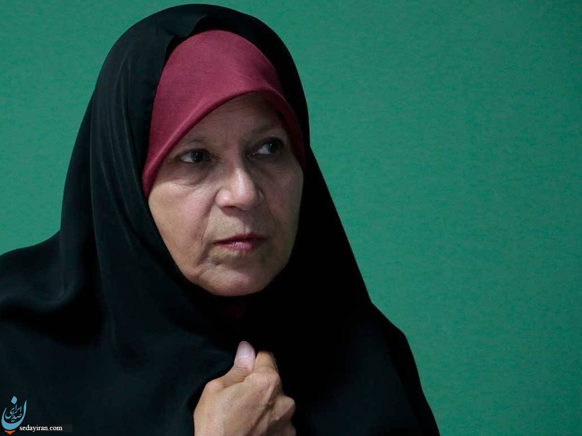 (تصاویر) فائزه هاشمی جلوی دوربین آمد