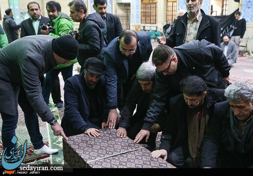 (تصاویر) تشییع پیکر آیت الله سید محمود طالقانی برگزار شد