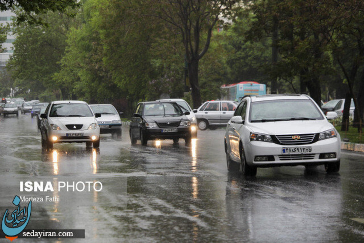 آخرین وضعیت ترافیکی جاده‌های کشور 29 اسفند 1402 بارش باران در ۲۰ استان