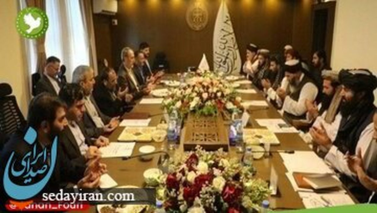 (تصاویر) هیاتی از ایران به کابل رفت نظامی ارشد ایران پای میز مذاکره با طاالبان نشست