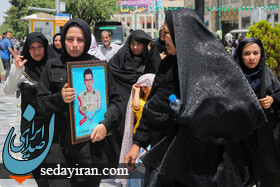 (تصاویر) مراسم تشییع پیکر شهدای خراسانی حادثه تروریستی سراوان در مشهد