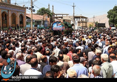 برگزاری مراسم تشییع مهدی شاه‌ملکی در کرمانشاه