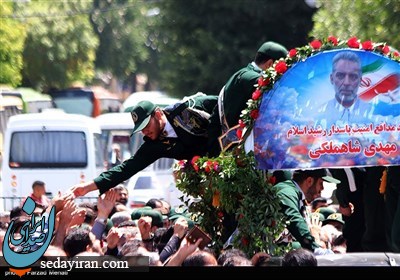 برگزاری مراسم تشییع مهدی شاه‌ملکی در کرمانشاه
