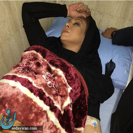 عکسی تلخ از نسرین مقانلو روی تخت بیمارستان