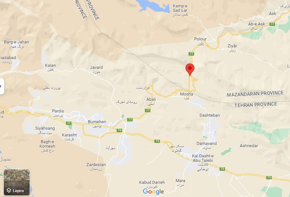 زلزله 3.5 ریشتری دماوند را لرزاند