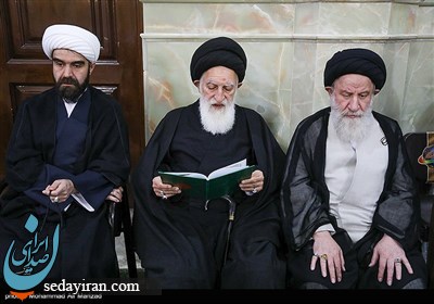 مراسم تشییع و خاکسپاری آیت الله صلواتی در قم