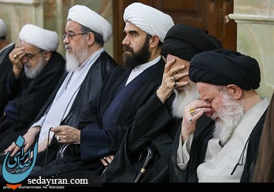 مراسم تشییع و خاکسپاری آیت الله صلواتی در قم