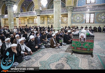 مراسم تشییع و خاکسپاری آیت الله صلواتی در قم