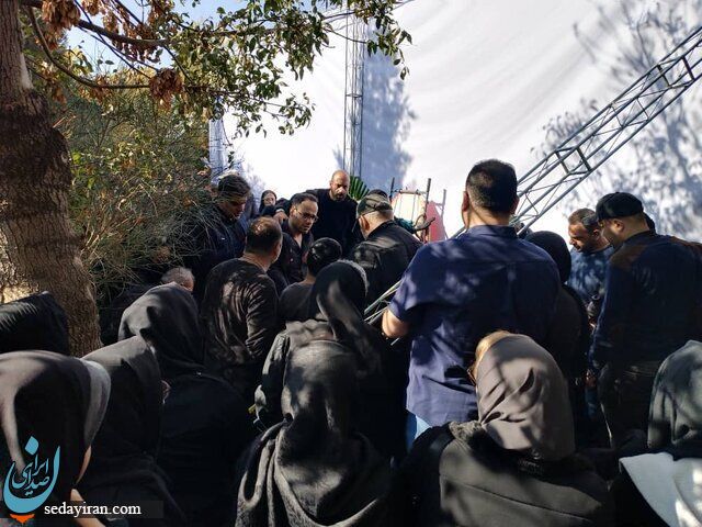 مراسم خاکسپاری الهام شکیب برگزار شد