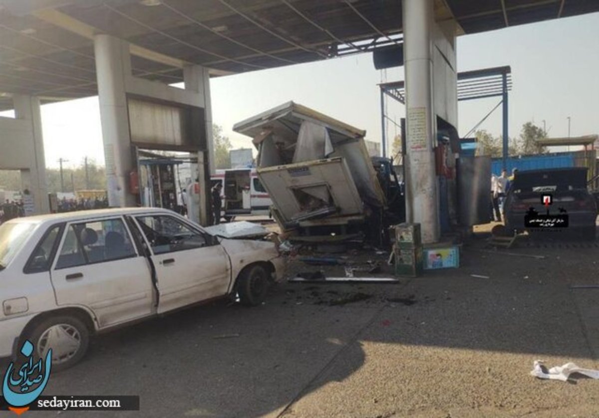 انفجار یک جایگاه CNG در رشت یک نفر جان باخت