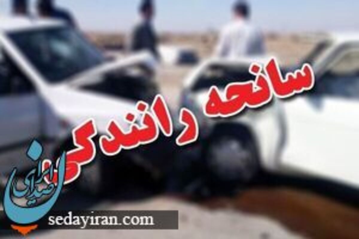 برخورد پژو با تریلر در آزادراه پبامبر اعظم تبریز 2 نفر جان باختند