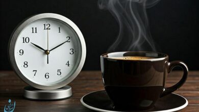بهترین زمان برای مصرف قهوه