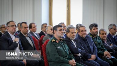 مراسم گرامیداشت پنجمین سالگرد شهادت حاج قاسم سلیمانی در وزارت خارجه (+عکس)