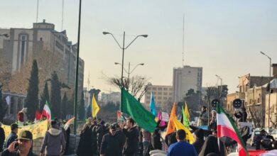 تجمع بدون مجوز دیگر در تهران در اعتراض به ابلاغ نشدن قانون حجاب