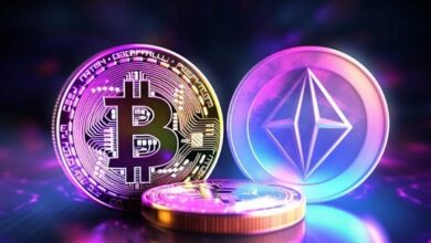 قیمت بیت کوین و اتریوم 4 دی 1403