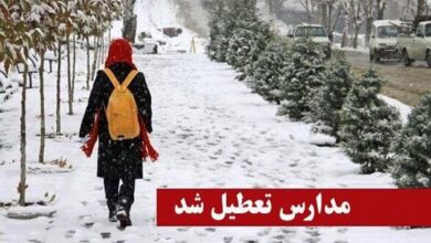 وضعیت تعطیلی مدارس و ادارات 9 دی 1403 ؛ این شهرها تعطیل شدند