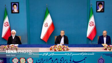 نشست مشترک سران قوا _ 15 بهمن (+عکس)