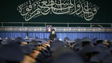 دیدار جمعی از فرماندهان ارتش با رهبر انقلاب