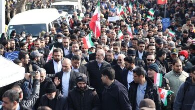 حضور مقامات و مسئولان کشوری و لشکری در راهپیمایی امروز ۲۲ بهمن (+عکس)