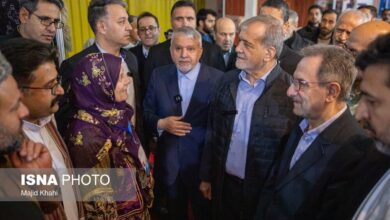 افتتاحیه هجدهمین نمایشگاه بینالمللی گردشگری با حضور پزشکیان (+عکس)