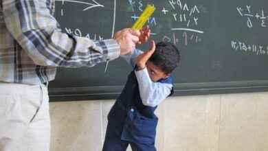 ماجرای تنبیه بدنی یک دانش آموز در رفسنجان