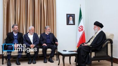 دیدار دبیرکل جهاد اسلامی فلسطین با رهبر انقلاب (+عکس)