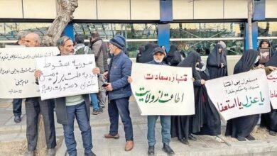 در تجمع کفن پوشان چه گذشت؟