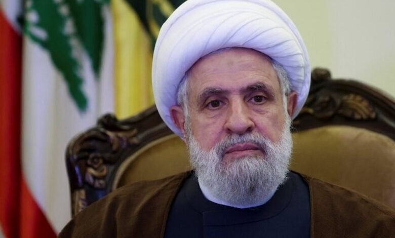 شیخ نعیم قاسم: :اگر حمایت مداوم آمریکا نبود اسرائیل نمیتوانست پایداری کند