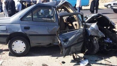 تصادف شدید در محور نهبندان - سربیشه ؛ 3 نفر جان باختند