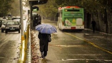 هواشناسی کشور 17 و 18 اسفند 1403 ؛ بارش باران در اغلب استان ها