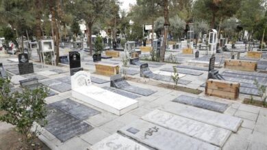 نرخ بهای خدمات آرامستان‌های تهران ۲۵ درصد افزایش یافت