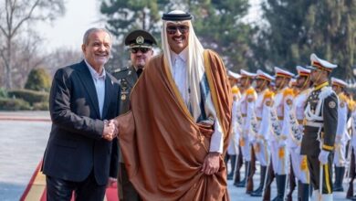 پیام امیر قطر پس از سفرش به تهران