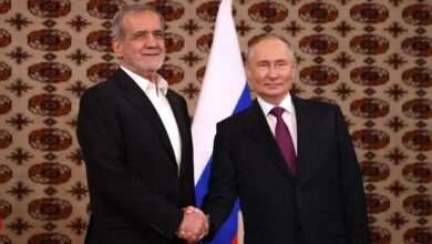 پیام تبریک نوروزی پوتین به پزشکیان؛ روسیه: ایران دوست مطمئن و همسایه خوب روسیه است