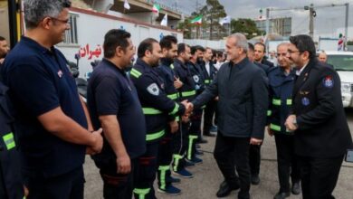 بازدید سرزده رییس جمهور از یک پایگاه اورژانس جادهای در البرز