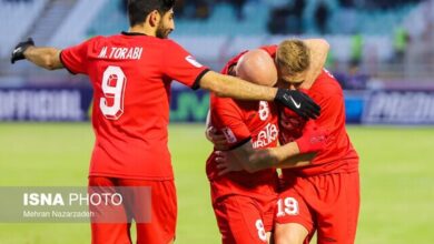 تراکتور به صدر جدول لیگ برتر برگشت