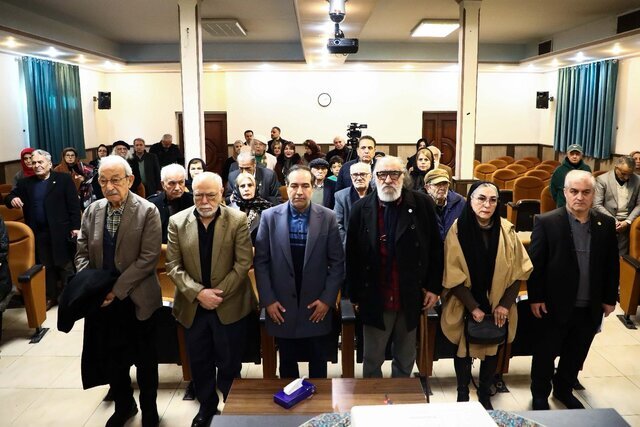 آیین پاسداشت و تکریم هنرمندان متولد اسفندماه (+عکس)