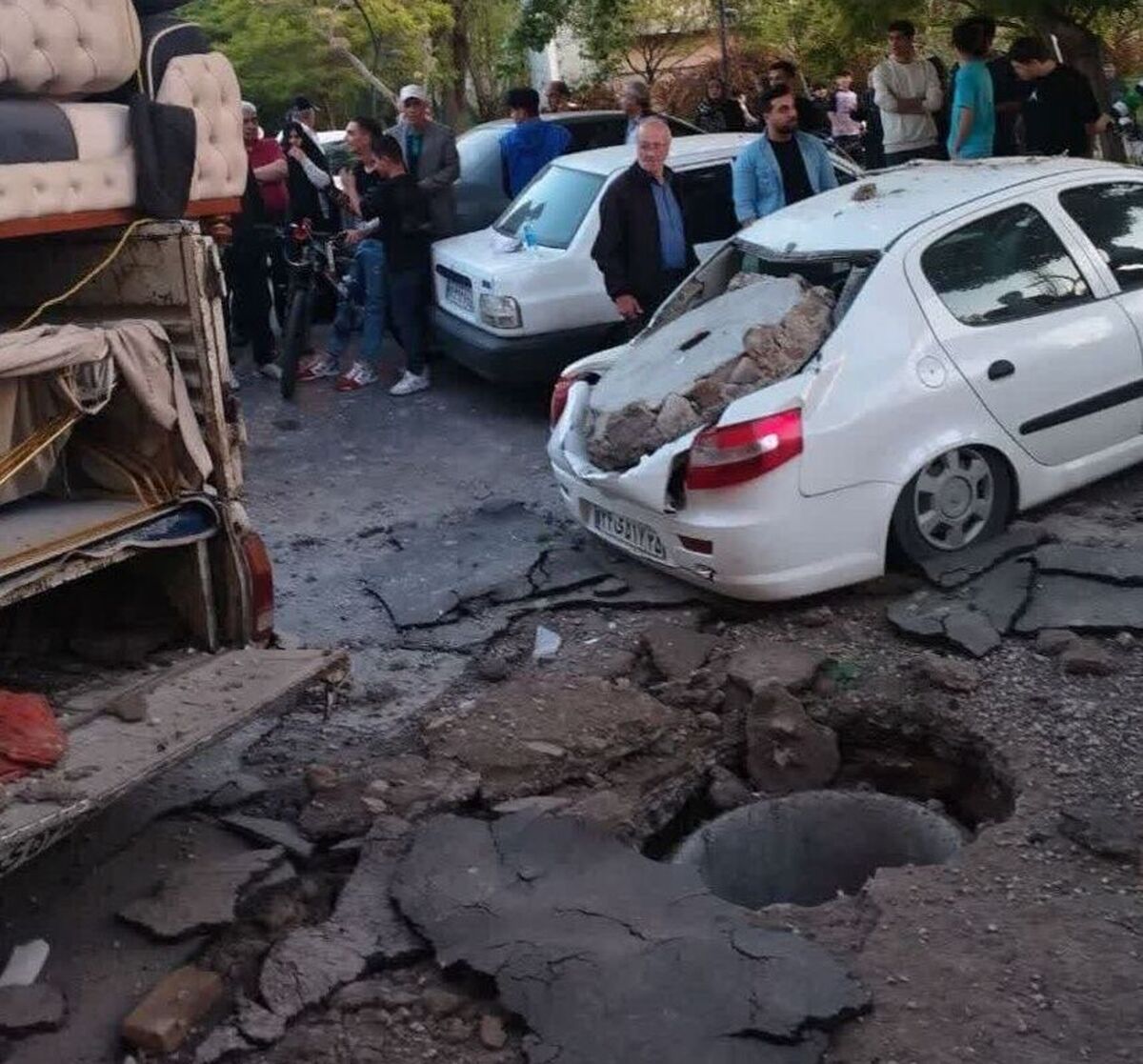 انفجار فاضلاب در تبریز چند نفر مصدوم