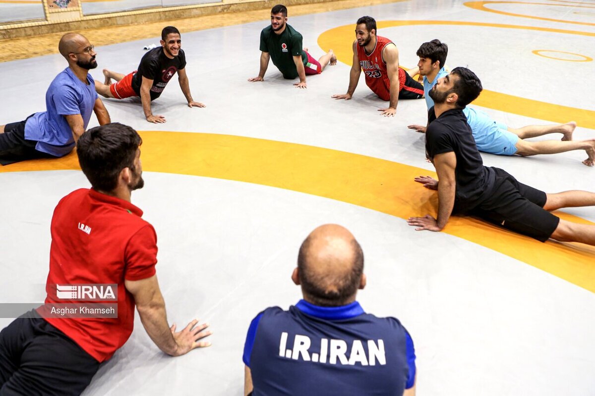 اردوی تیم ملی کشتی آزاد (عکس)