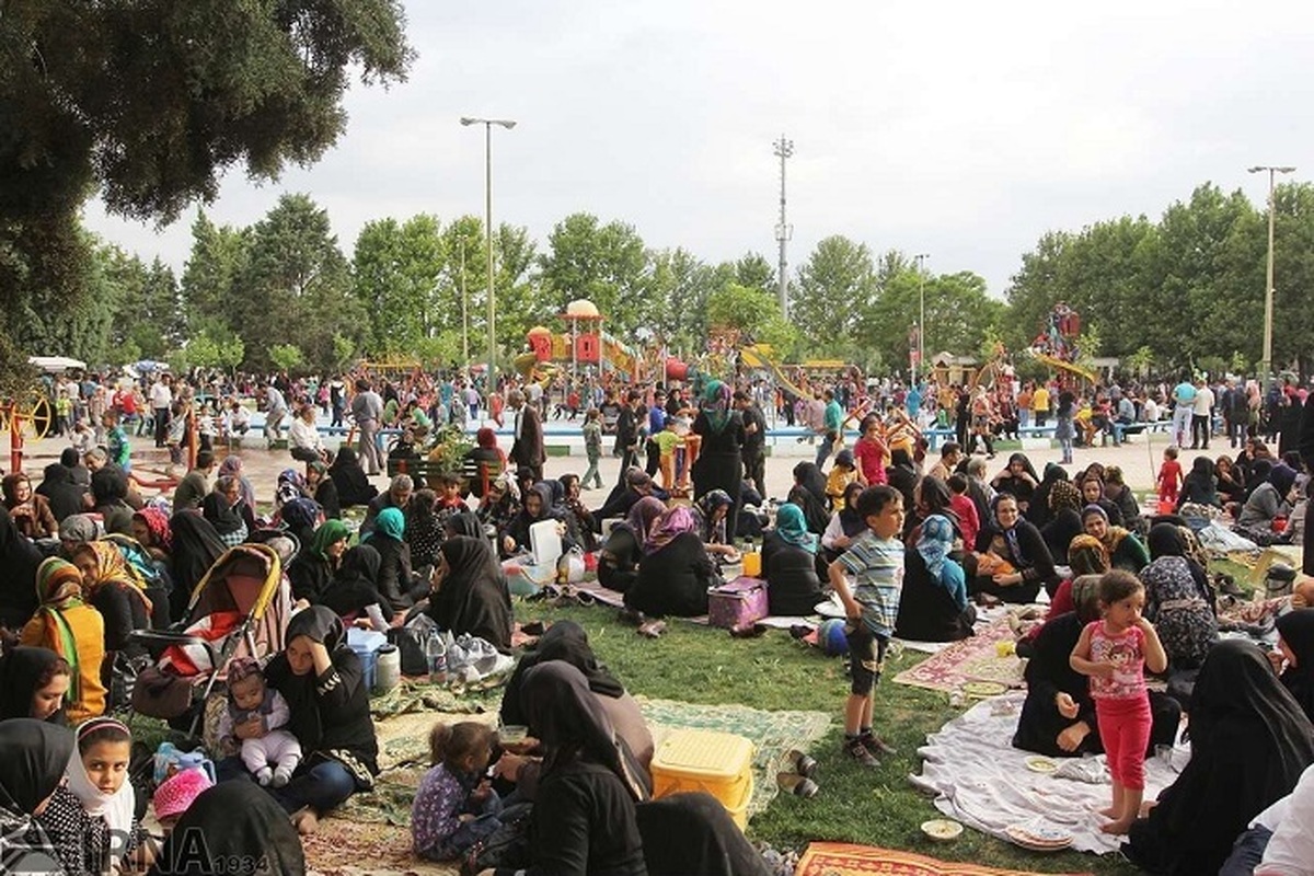 پنجاه بدر آیین باران خواهی قزوینی‌ها (عکس)