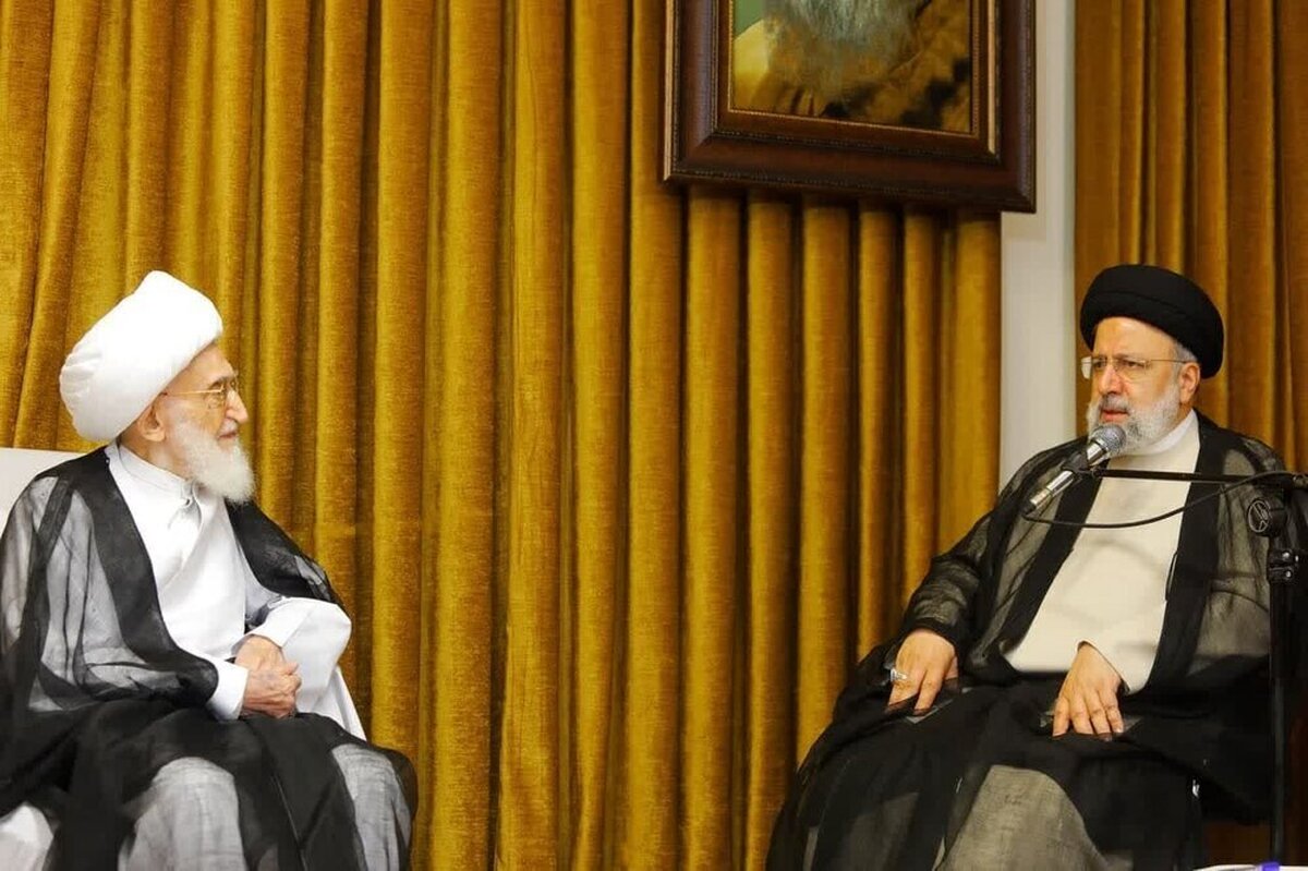 آیت الله نوری همدانی خطاب به رئیسی: هر کجا قدم می‌گذارید، مردم از گرانی و سختی زندگی می‌گویند