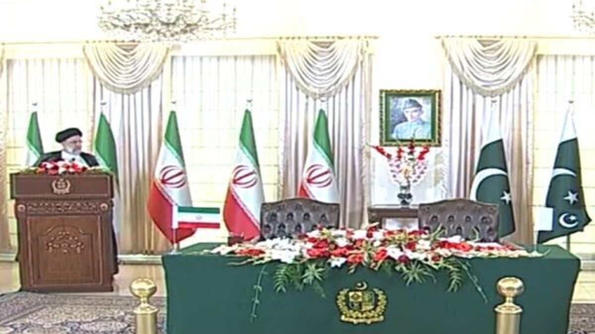 رئیسی: افزایش سطح تبادلات اقتصادی و تجاری دو کشور در گام اول ۱۰ میلیارد دلار هدف‌گذاری شده است روابط ایران و پاکستان مبتنی بر رابطه تاریخی تمدنی است